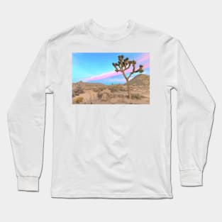 Joshua Tree Vector Painting Long Sleeve T-Shirt